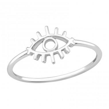 Evil Eye - 925 Sterling Silver Basic Rings A4S47210