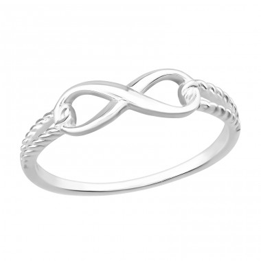 Infinity - 925 Sterling Silver Basic Rings A4S48700