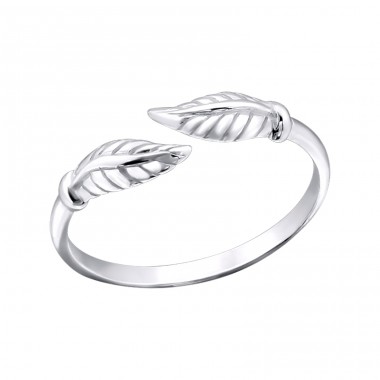 Leaf - 925 Sterling Silver Toe Rings A4S21270