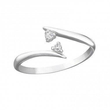 Converge - 925 Sterling Silver Toe Rings A4S21276