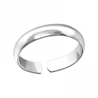 Plain - 925 Sterling Silver Toe Rings A4S24326