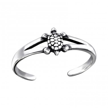 Turtle - 925 Sterling Silver Toe Rings A4S27173