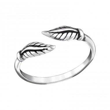 Leaf - 925 Sterling Silver Toe Rings A4S27622