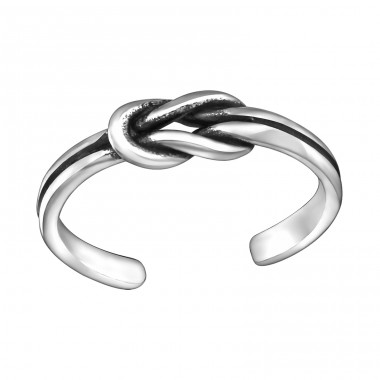 Knot - 925 Sterling Silver Toe Rings A4S29394