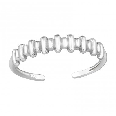 Bars - 925 Sterling Silver Toe Rings A4S47568