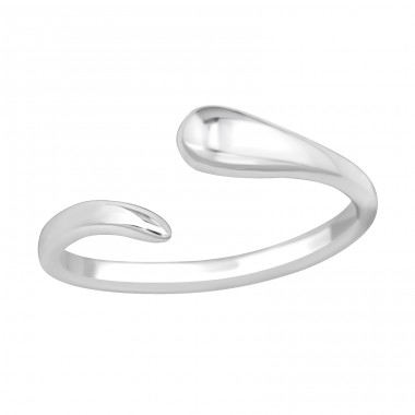 Open Line - 925 Sterling Silver Toe Rings A4S48482