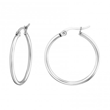 Patterned - 316L Surgical Grade Stainless Steel Steel Earrings