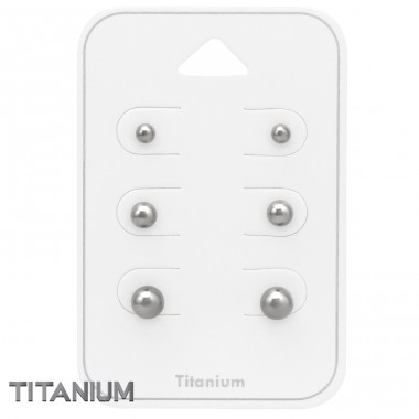 Bilă rotundă de 3 mm, 4 mm si 5 mm pe card - Titan Seturi A4S45428