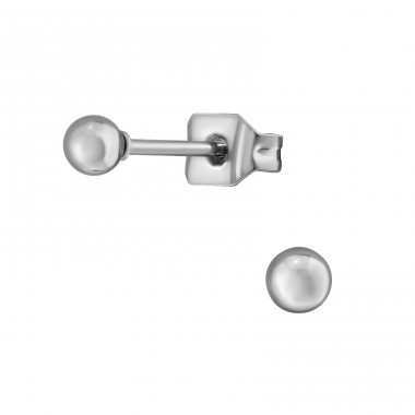 Tiny - 316L Surgical Grade Stainless Steel Steel Ear Studs A4S13055