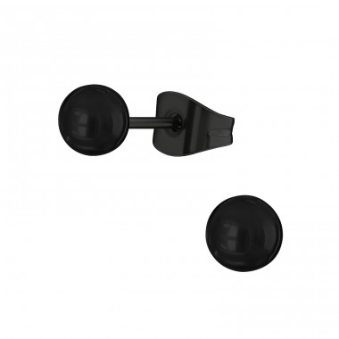 Ball - 316L Surgical Grade Stainless Steel Steel Ear Studs A4S13882