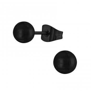 Ball - 316L Surgical Grade Stainless Steel Steel Ear Studs A4S13883