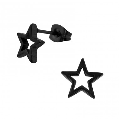 Star - 316L Surgical Grade Stainless Steel Steel Ear Studs A4S30185