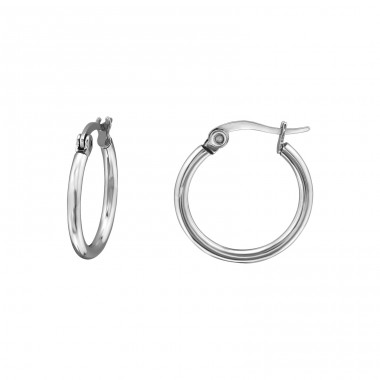 15mm - 316L Surgical Grade Stainless Steel Steel Earrings A4S32615