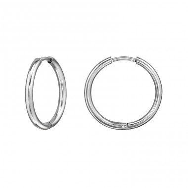 16mm Huggies - 316L Surgical Grade Stainless Steel Steel Earrings A4S49110