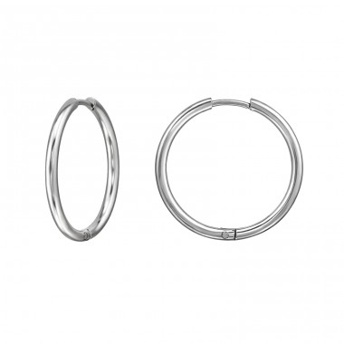 20mm Huggies - 316L Surgical Grade Stainless Steel Steel Earrings A4S49111