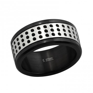 Band - 316L Surgical Grade Stainless Steel Steel Rings A4S17024