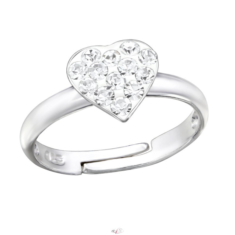 Kids clearance heart ring