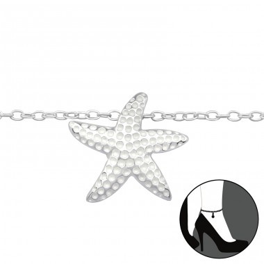 Wholesale sterling silver on sale anklets